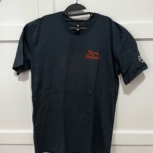 Telluride Film Fest 2025 staff  Black Tee with Red Print